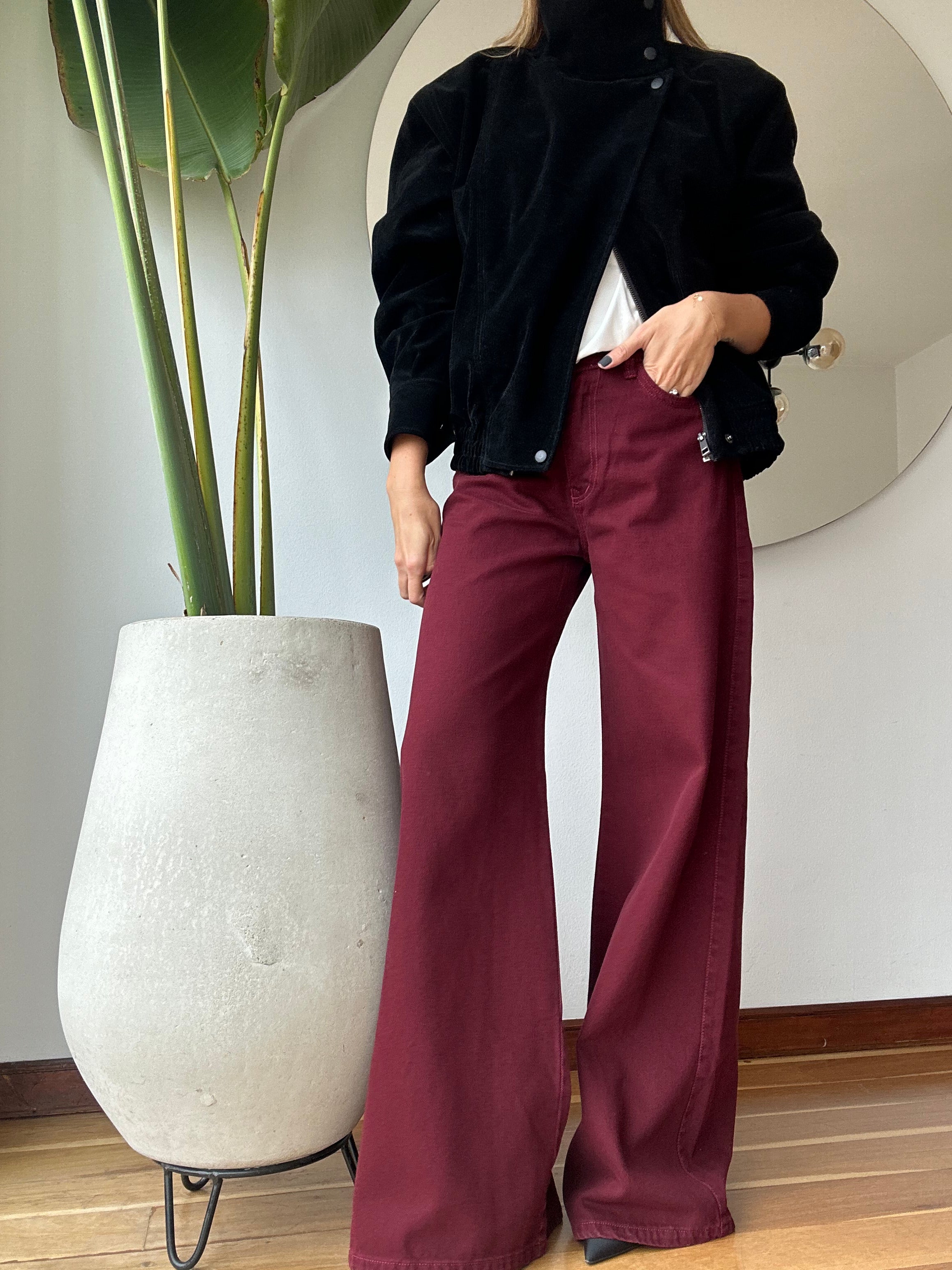 Chaqueta Bali Gamuza Negra