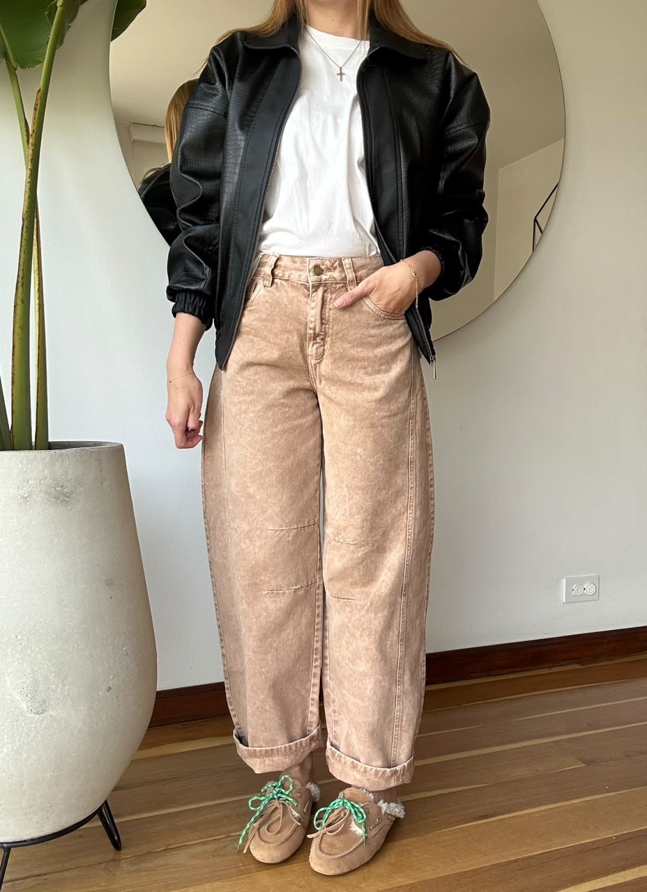 Chaqueta Cuerina Textura Cocodrilo