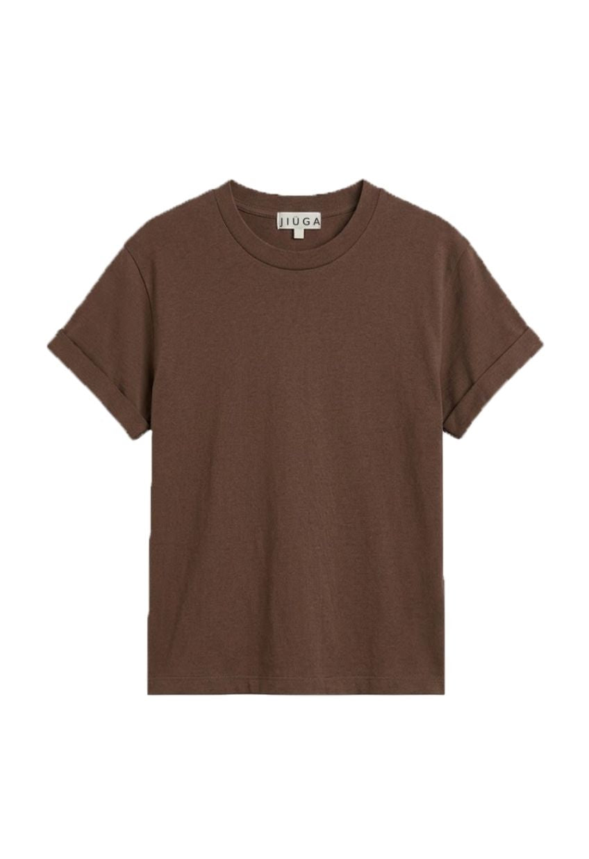 Camiseta Basica Cafe Claro
