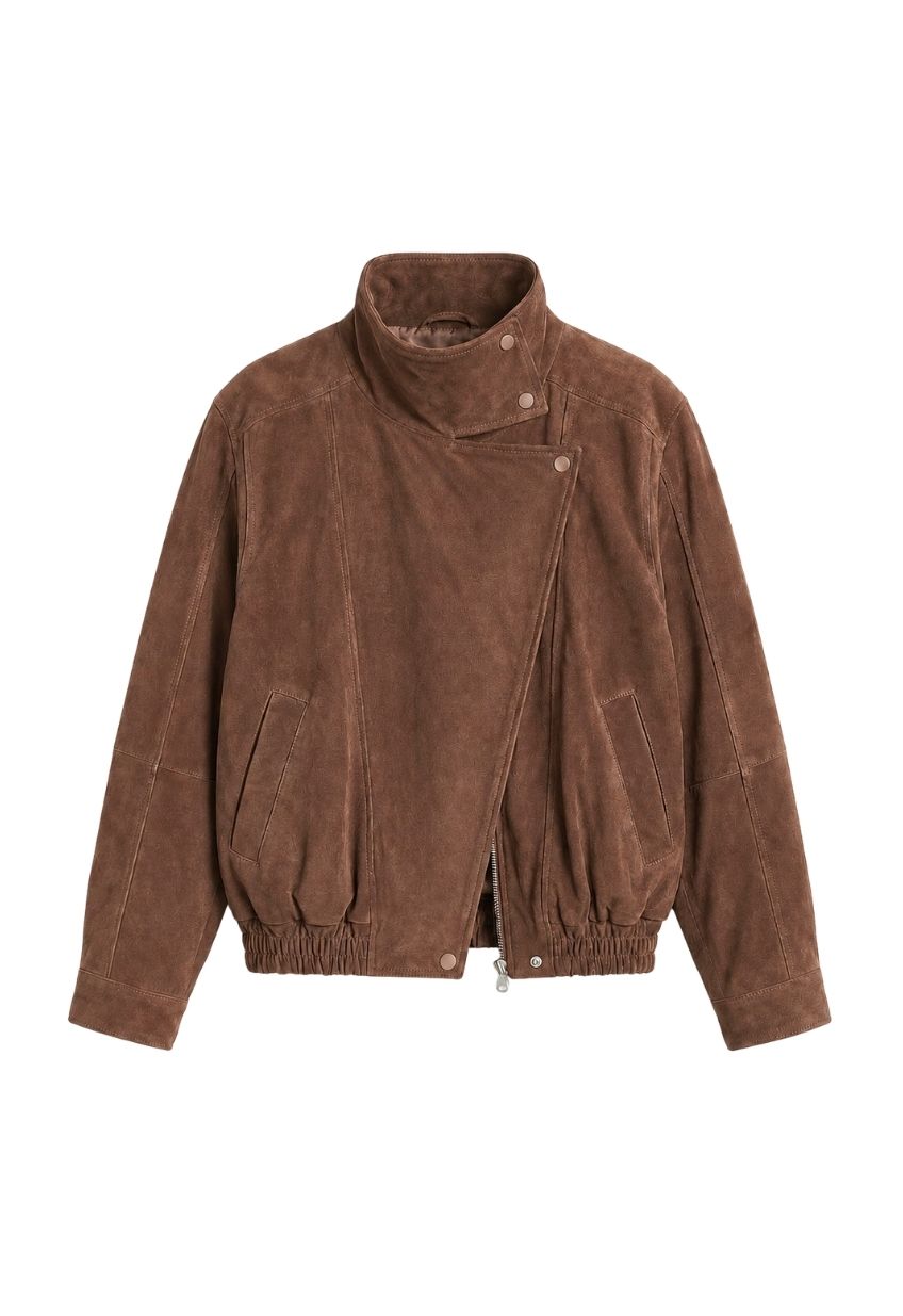 Chaqueta Bali Gamuza Café