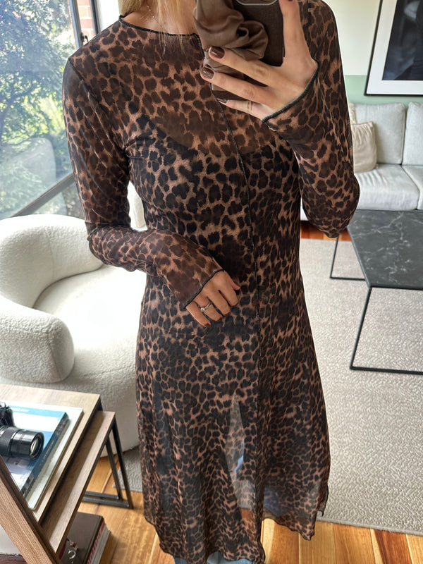 Mesh Largo Leopardo