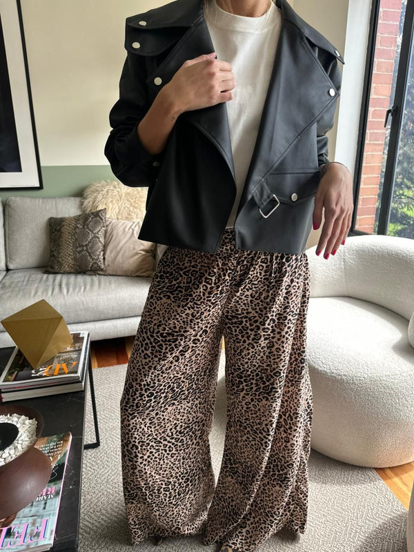 Pantalon palazzo leo