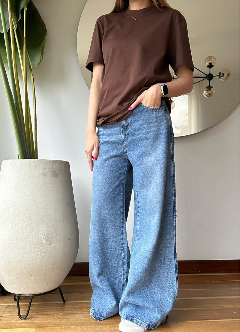 Camiseta Basica Cafe Talla única