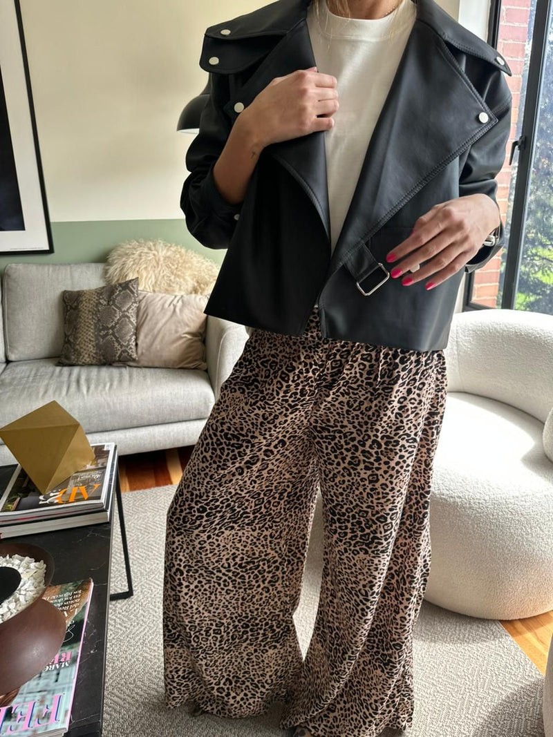 Pantalon palazzo leo
