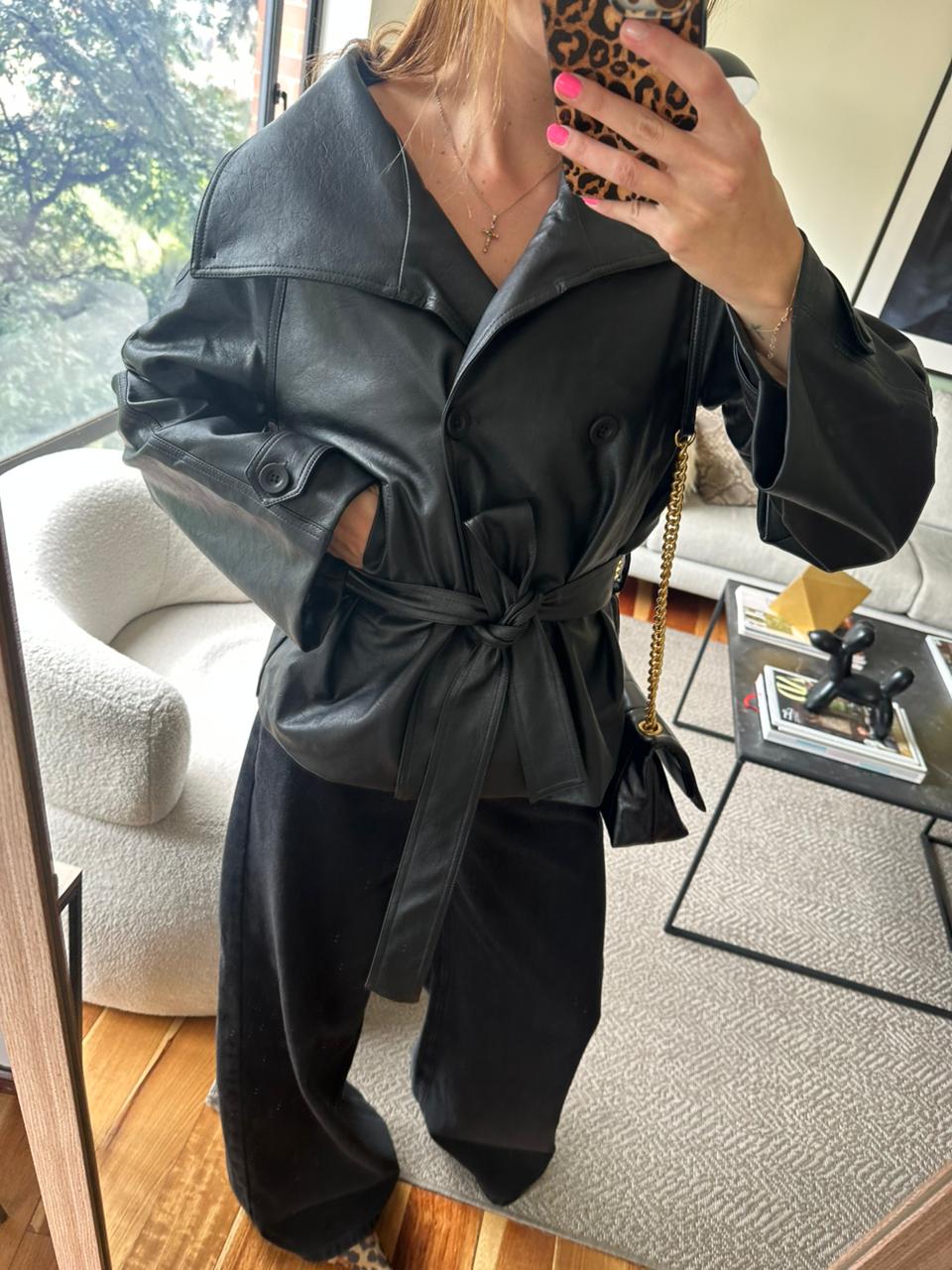 Chaqueta Vera Negra