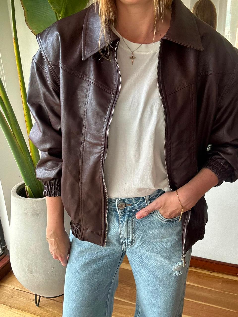 Chaqueta Dakota Borgoña
