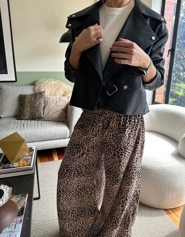 Pantalon palazzo leo
